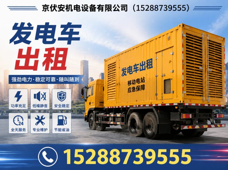屯昌发电机出租展示图